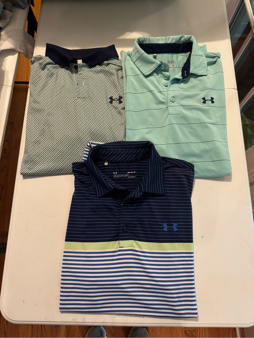 Lot of Under Armour polos